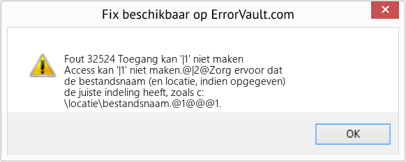 Download Fout <?php echo $nummer; ?> (Toegang kan '|1' niet maken) Reparatie Tool Fix Toegang kan '|1' niet maken (Fout Fout 32524)