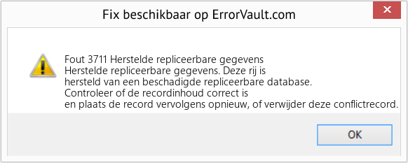 Download Fout <?php echo $nummer; ?> (Herstelde repliceerbare gegevens) Reparatie Tool Fix Herstelde repliceerbare gegevens (Fout Fout 3711)