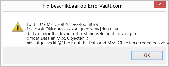 Download Fout <?php echo $nummer; ?> (Microsoft Access-fout 8079) Reparatie Tool Fix Microsoft Access-fout 8079 (Fout Fout 8079)