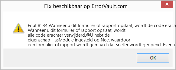 Download Fout <?php echo $nummer; ?> (Wanneer u dit formulier of rapport opslaat, wordt de code erachter verwijderd) Reparatie Tool Fix Wanneer u dit formulier of rapport opslaat, wordt de code erachter verwijderd (Fout Fout 8534)