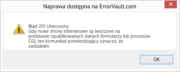 Fix Utworzony (Error Błąd 201)