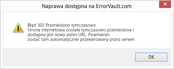 Fix Przeniesiono tymczasowo (Error Błąd 302)