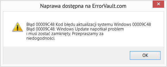 Pobierz Błąd <?php echo $number; ?> (Kod błędu aktualizacji systemu Windows 00009C48) Narzędzie naprawcze Fix Kod błędu aktualizacji systemu Windows 00009C48 (Error Błąd 00009C48)