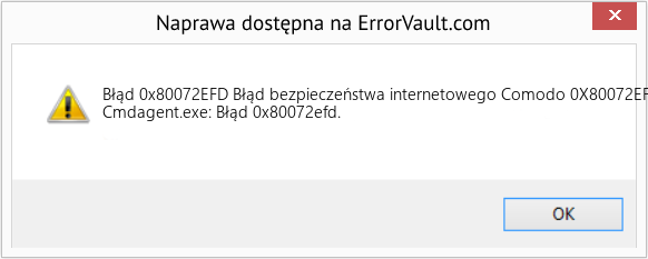 Fix Błąd bezpieczeństwa internetowego Comodo 0X80072EFD (Error Błąd 0x80072EFD)