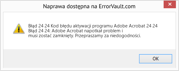 Pobierz Błąd <?php echo $number; ?> (Kod błędu aktywacji programu Adobe Acrobat 24 24) Narzędzie naprawcze Fix Kod błędu aktywacji programu Adobe Acrobat 24 24 (Error Błąd 24 24)