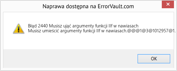 Pobierz Błąd <?php echo $number; ?> (Musisz ująć argumenty funkcji IIf w nawiasach) Narzędzie naprawcze Fix Musisz ująć argumenty funkcji IIf w nawiasach (Error Błąd 2440)