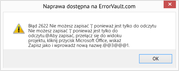 Fix Nie możesz zapisać '|' ponieważ jest tylko do odczytu (Error Błąd 2622)