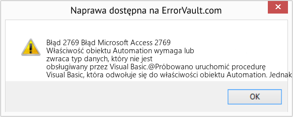 Pobierz Błąd <?php echo $number; ?> (Błąd Microsoft Access 2769) Narzędzie naprawcze Fix Błąd Microsoft Access 2769 (Error Błąd 2769)