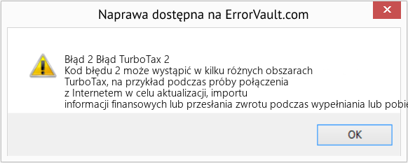 Pobierz Błąd <?php echo $number; ?> (Błąd TurboTax 2) Narzędzie naprawcze Fix Błąd TurboTax 2 (Error Błąd 2)