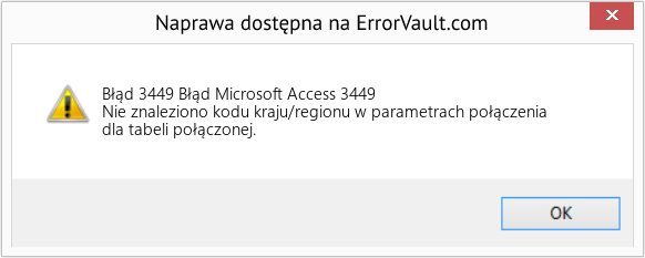 Fix Błąd Microsoft Access 3449 (Error Błąd 3449)