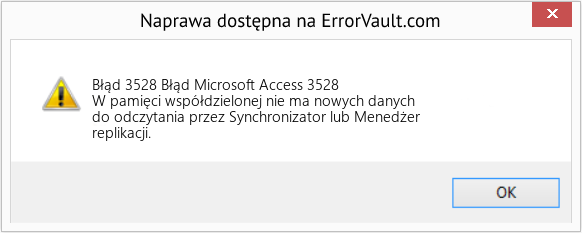 Fix Błąd Microsoft Access 3528 (Error Błąd 3528)