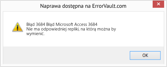 Pobierz Błąd <?php echo $number; ?> (Błąd Microsoft Access 3684) Narzędzie naprawcze Fix Błąd Microsoft Access 3684 (Error Błąd 3684)