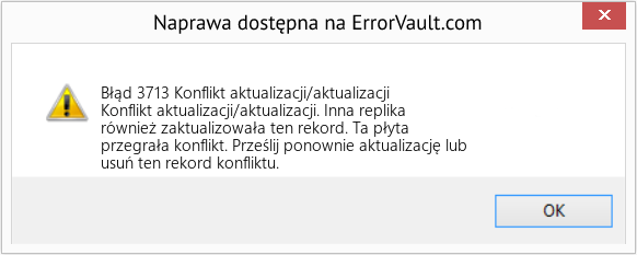 Pobierz Błąd <?php echo $number; ?> (Konflikt aktualizacji/aktualizacji) Narzędzie naprawcze Fix Konflikt aktualizacji/aktualizacji (Error Błąd 3713)