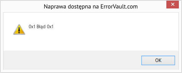 Fix Błąd 0x1 (Error 0x1)