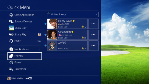 Go to the PS4 home screen.
Select "Settings" from the main menu.