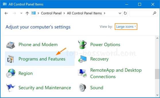 Open the Control Panel on your computer.
Click on Uninstall a program or Programs and Features.