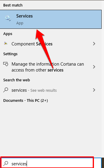 Press the Windows key and type Windows Update. Select Windows Update settings from the search results.