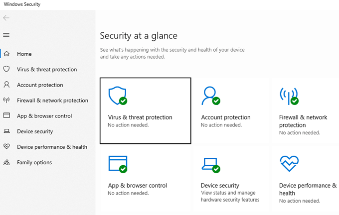 Update drivers for optimal performance
Perform a thorough virus scan using Windows Defender