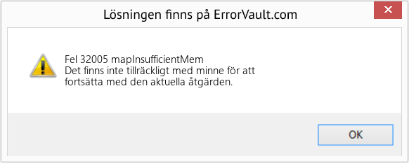 Fix mapInsufficientMem (Error Fel 32005)