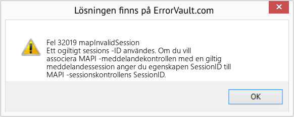 Fix mapInvalidSession (Error Fel 32019)