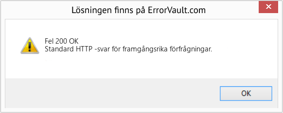 Fix OK (Error Fel 200)