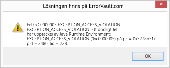 Fix EXCEPTION_ACCESS_VIOLATION (Error Fel 0xC0000005)