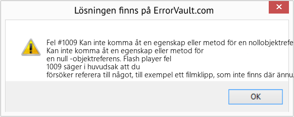 Download Error <?php echo $number; ?> (Kan inte komma åt en egenskap eller metod för en nollobjektreferens) Repair Tool Fix Kan inte komma åt en egenskap eller metod för en nollobjektreferens (Error Fel #1009)