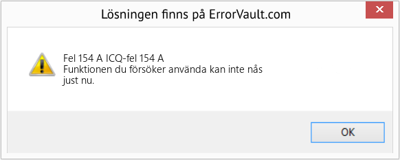 Download Error <?php echo $number; ?> (ICQ-fel 154 A) Repair Tool Fix ICQ-fel 154 A (Error Fel 154 A)