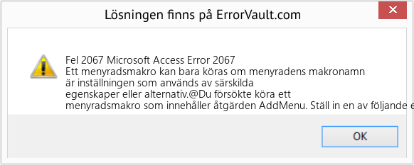 Download Error <?php echo $number; ?> (Microsoft Access Error 2067) Repair Tool Fix Microsoft Access Error 2067 (Error Fel 2067)