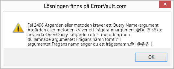 Download Error <?php echo $number; ?> (Åtgärden eller metoden kräver ett Query Name-argument) Repair Tool Fix Åtgärden eller metoden kräver ett Query Name-argument (Error Fel 2496)