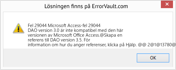 Download Error <?php echo $number; ?> (Microsoft Access-fel 29044) Repair Tool Fix Microsoft Access-fel 29044 (Error Fel 29044)