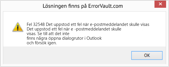 Download Error <?php echo $number; ?> (Det uppstod ett fel när e-postmeddelandet skulle visas) Repair Tool Fix Det uppstod ett fel när e-postmeddelandet skulle visas (Error Fel 32548)