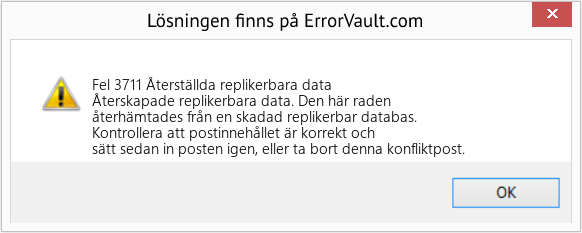 Download Error <?php echo $number; ?> (Återställda replikerbara data) Repair Tool Fix Återställda replikerbara data (Error Fel 3711)
