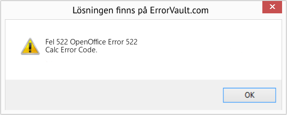 Download Error <?php echo $number; ?> (OpenOffice Error 522) Repair Tool Fix OpenOffice Error 522 (Error Fel 522)