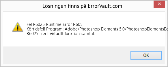Download Error <?php echo $number; ?> (Runtime Error R605) Repair Tool Fix Runtime Error R605 (Error Fel R6025)